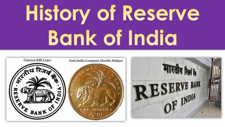 History of Reserve Bank of India