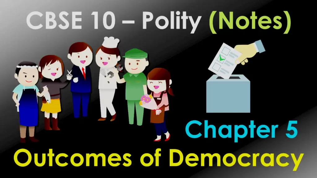 Outcomes of Democracy Notes