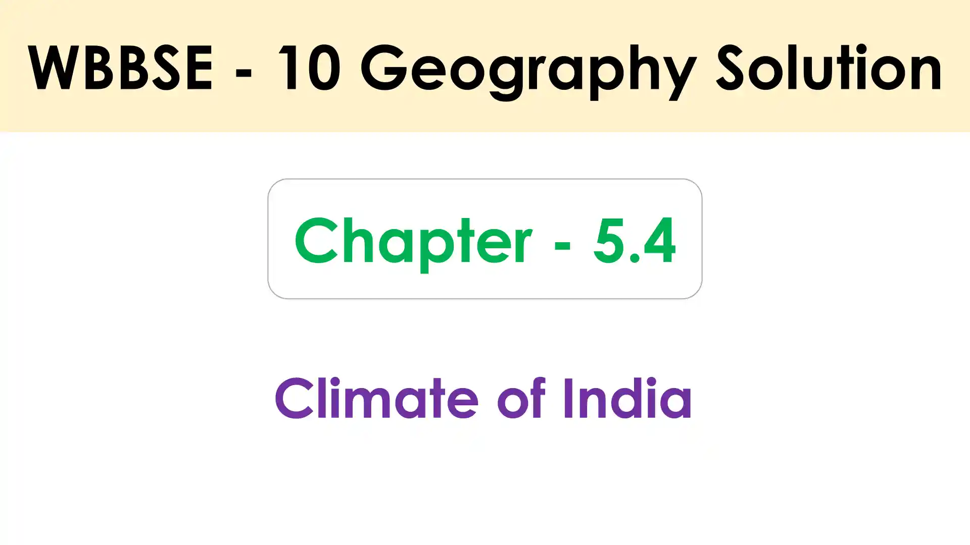 Climate of India